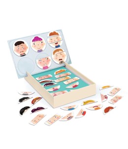 HappiHobbi Συναισθήματα 42 Εκπαιδευτικοί Χάρτινοι Μαγνήτες Για 3 Χρονών