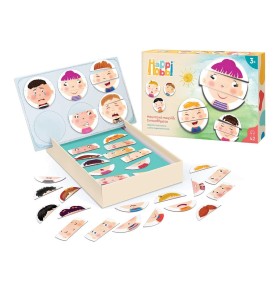 HappiHobbi Συναισθήματα 42 Εκπαιδευτικοί Χάρτινοι Μαγνήτες Για 3 Χρονών