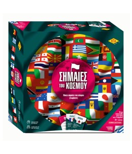 Επιτραπέζιο παιχνίδι παρέας Σημαίες του Κόσμου (133020)