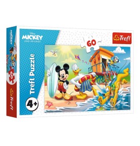 TREFL παζλ 60τεμ. Interesting Day For Mickey (133009)