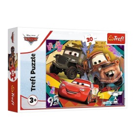 TREFL παζλ 30τεμ. Speeding Cars (133154)