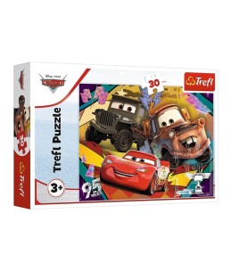 TREFL παζλ 30τεμ. Speeding Cars (133154)