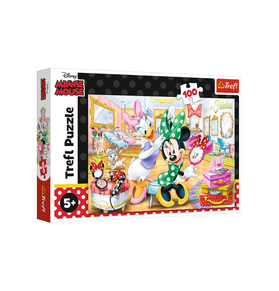 TREFL παζλ 100τεμ. Minnie At A Beauty Sall (133108)