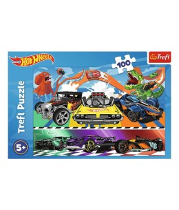 TREFL παζλ 100τεμ. Mattel Hot Wheels (133156)