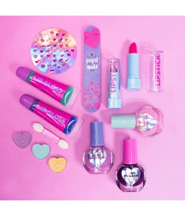 Λαμπάδα Happi Hobbi Θήκη Ομορφιάς Sparkle Love Με 30 αξεσουάρ (1500-15771)