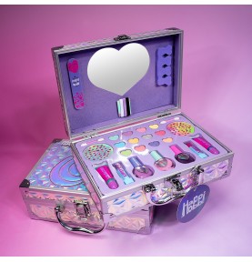 Λαμπάδα Happi Hobbi Θήκη Ομορφιάς Sparkle Love Με 30 αξεσουάρ (1500-15771)