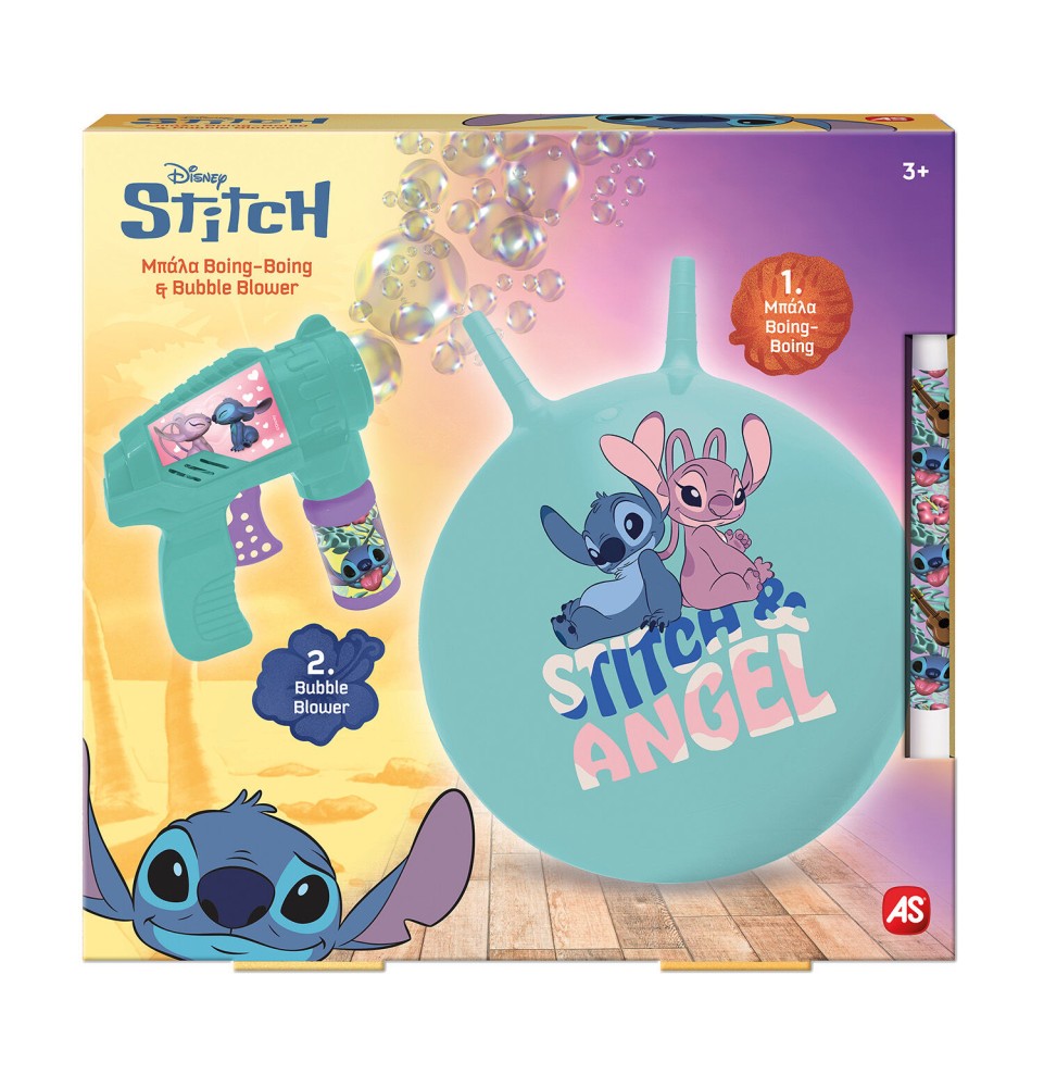 Λαμπάδα Boing & Bubble Gun Disney Stitch (1500-15767)
