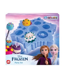 AS Πλαστελίνη Disney Frozen Πάρτυ Με 5 Βαζάκια 250γρ (1045-03619)