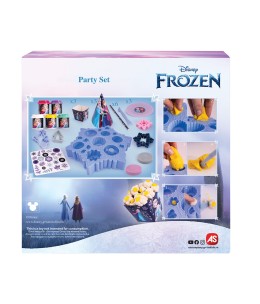 AS Πλαστελίνη Disney Frozen Πάρτυ Με 5 Βαζάκια 250γρ (1045-03619)