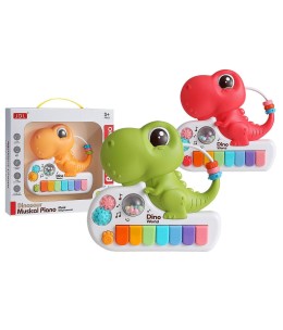 Πιάνο Αστείο Δεινοσαυράκι Μπαταρίας 26x25x5cm (96187)