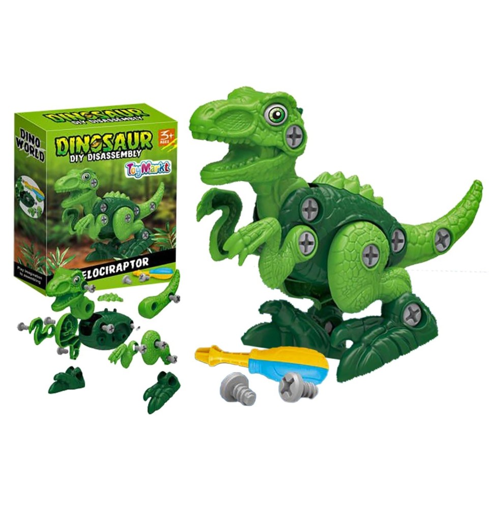 Δεινόσαυρος Velociraptor Συναρμολογούμενο 32 τεμ (913275)