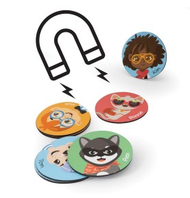 HappiHobbi Ποιος Κρύβεται? 60 Εκπαιδευτικοί Χάρτινοι Μαγνήτες (1029-64083)