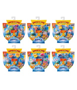 Superthings Μικροπλάσματα Kazoom Power Battle Blister 4+1 Φιγούρες (1013-61608)