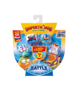 Superthings Μικροπλάσματα Kazoom Power Battle Blister 4+1 Φιγούρες (1013-61608)