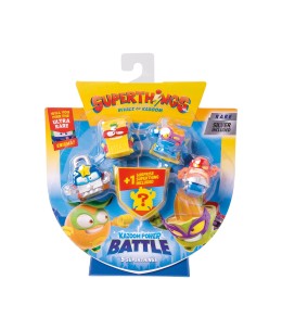 Superthings Μικροπλάσματα Kazoom Power Battle Blister 4+1 Φιγούρες (1013-61608)