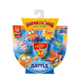 Superthings Μικροπλάσματα Kazoom Power Battle Blister 4+1 Φιγούρες (1013-61608)