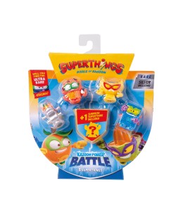 Superthings Μικροπλάσματα Kazoom Power Battle Blister 4+1 Φιγούρες (1013-61608)