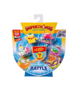 Superthings Μικροπλάσματα Kazoom Power Battle Blister 4+1 Φιγούρες (1013-61608)