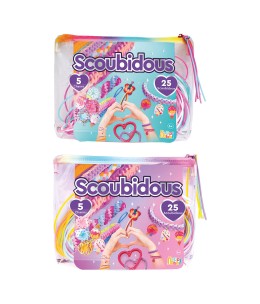HappiHobbi Scoubidous Τσαντάκι Με 25 Scoubidous & Αξεσουάρ (1080-25569)