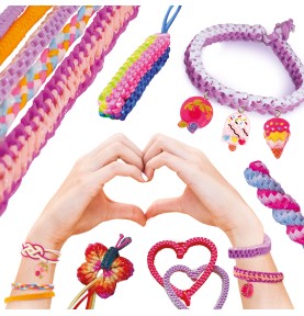 HappiHobbi Scoubidous Τσαντάκι Με 25 Scoubidous & Αξεσουάρ (1080-25569)