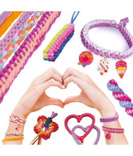 HappiHobbi Scoubidous Τσαντάκι Με 25 Scoubidous & Αξεσουάρ (1080-25569)