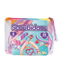 HappiHobbi Scoubidous Τσαντάκι Με 25 Scoubidous & Αξεσουάρ (1080-25569)