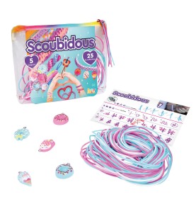 HappiHobbi Scoubidous Τσαντάκι Με 25 Scoubidous & Αξεσουάρ (1080-25569)