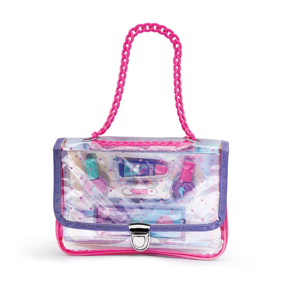 HappiHobbi Beauty Set Pink Bag with Chain (1081-60023)