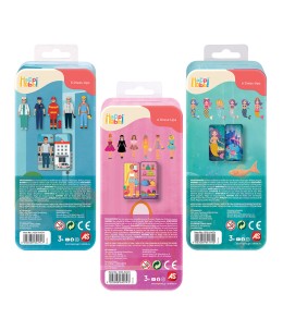 HappiHobbi Magnet Tins Εκπαιδευτικοί Χάρτινοι Μαγνήτες (1029-64074)