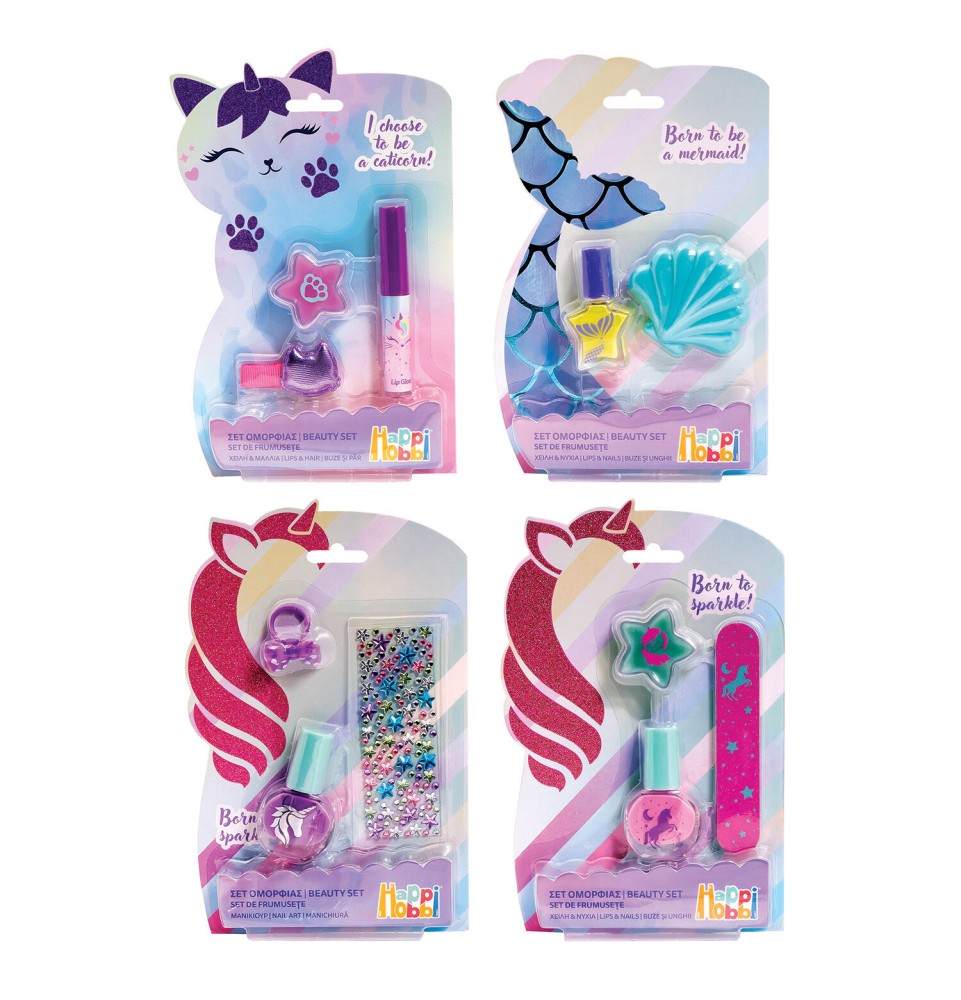 HappiHobbi Σετ Ομορφιάς Για 6 Χρονών (1081-60001)