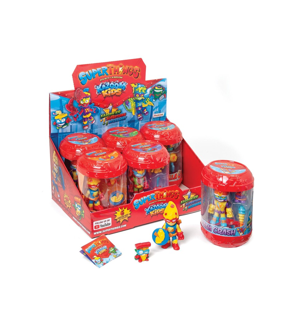 Superthings Μικροπλάσματα Kazoom Kids Φιγούρα με Kazoom Kid (1013-61306)