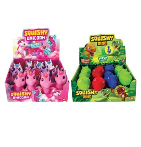 AS Ζουληχτός Μονόκερος Και Ζουληχτός Δεινόσαυρος Σε 6 Χρώματα (1027-64239)