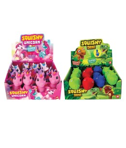 AS Ζουληχτός Μονόκερος Και Ζουληχτός Δεινόσαυρος Σε 6 Χρώματα (1027-64239)