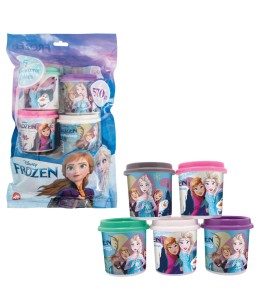 AS Πλαστελίνη Disney Frozen Σακουλάκι Με 5 Βαζάκια Και Καπάκια Καλουπάκια 570gr (1045-03608)