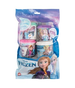 AS Πλαστελίνη Disney Frozen Σακουλάκι Με 5 Βαζάκια Και Καπάκια Καλουπάκια 570gr (1045-03608)