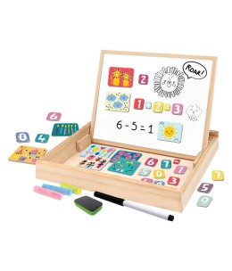 HappiHobbi Magnet Ξύλινος Μαγνητικός Επιτραπέζιος Πίνακας (1029-64086)