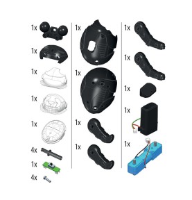 Μαθαίνω Και Δημιουργώ Robotics Εκπαιδευτικό Παιχνίδι Εργαστήριο Ρομποτικής Robo Panda (1026-63654)