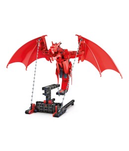 Μαθαίνω & Δημιουργώ Build – Εκπαιδευτικό Παιχνίδι «Εργαστήριο Μηχανικής Ιπτάμενος Δράκος» (1026-63401)