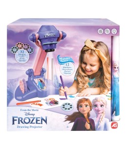Λαμπάδα AS Προτζέκτορας Ζωγραφικής Disney Frozen (1500-54008)