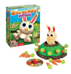 AS Games Επιτραπέζιο Παιχνίδι Κουνελάκι Χοπ! Χοπ! (1040-20156)