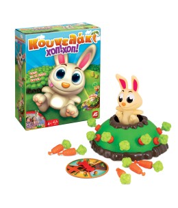AS Games Επιτραπέζιο Παιχνίδι Κουνελάκι Χοπ! Χοπ! (1040-20156)