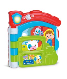 Baby Clementoni Βρεφικό Εκπαιδευτικό Βιβλιαράκι (1000-63723)