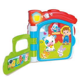 Baby Clementoni Βρεφικό Εκπαιδευτικό Βιβλιαράκι (1000-63723)