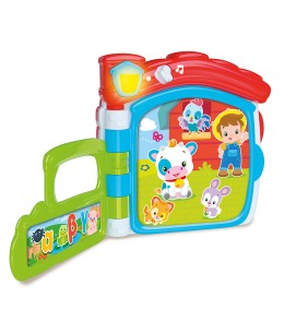 Baby Clementoni Βρεφικό Εκπαιδευτικό Βιβλιαράκι (1000-63723)