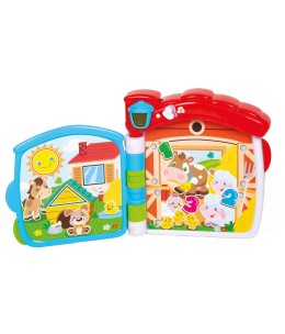 Baby Clementoni Βρεφικό Εκπαιδευτικό Βιβλιαράκι (1000-63723)