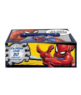 AS Σετ Ζωγραφικής Σε Χάρτινο Βαλιτσάκι Marvel Spider-Man (1023-69008)