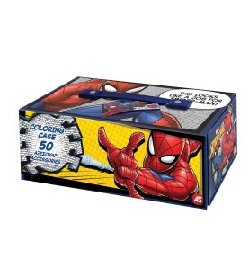 AS Σετ Ζωγραφικής Σε Χάρτινο Βαλιτσάκι Marvel Spider-Man (1023-69008)