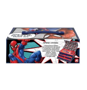 AS Σετ Ζωγραφικής Σε Χάρτινο Βαλιτσάκι Marvel Spider-Man (1023-69008)