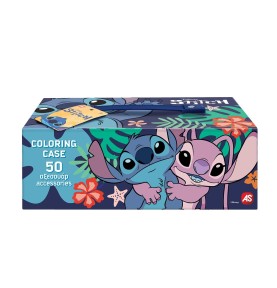 AS Σετ Ζωγραφικής Σε Χάρτινο Βαλιτσάκι Disney Stitch (1023-69007)