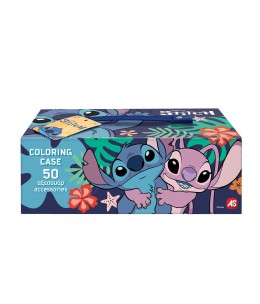 AS Σετ Ζωγραφικής Σε Χάρτινο Βαλιτσάκι Disney Stitch (1023-69007)